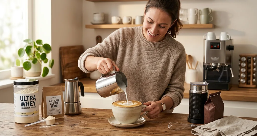 Protein Coffee: How To Make A High-Protein Latte At Home
